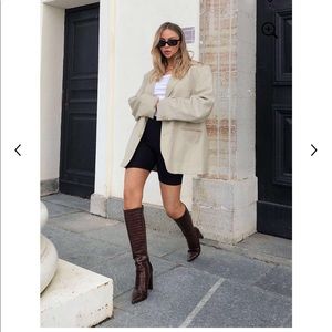 Lucille Choc Croc Calf Boots